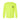 a neon yellow shirt with a black logo on the chest