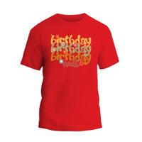 Floral Birthday Mode On Shirt, Cute Birthday Girl T-Shirt