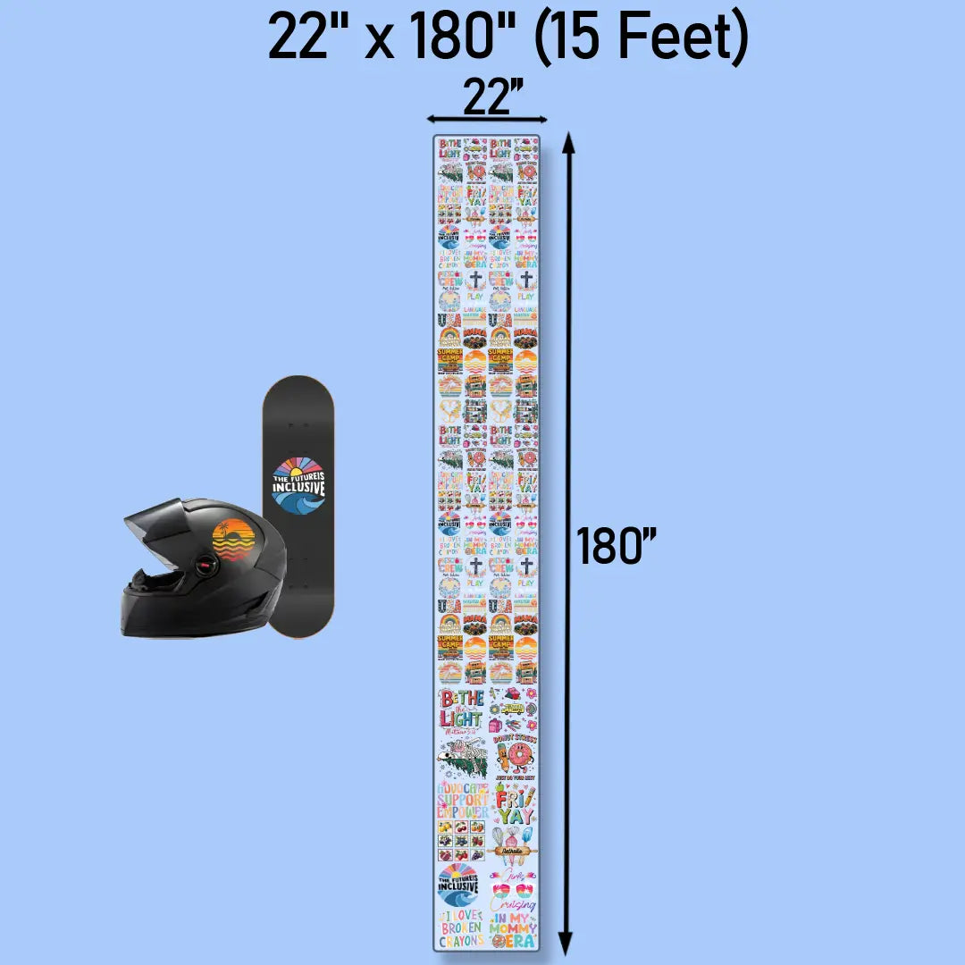 Upload UV Dtf Gang Sheet