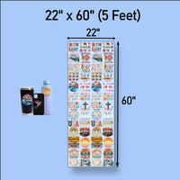 Upload UV Dtf Gang Sheet