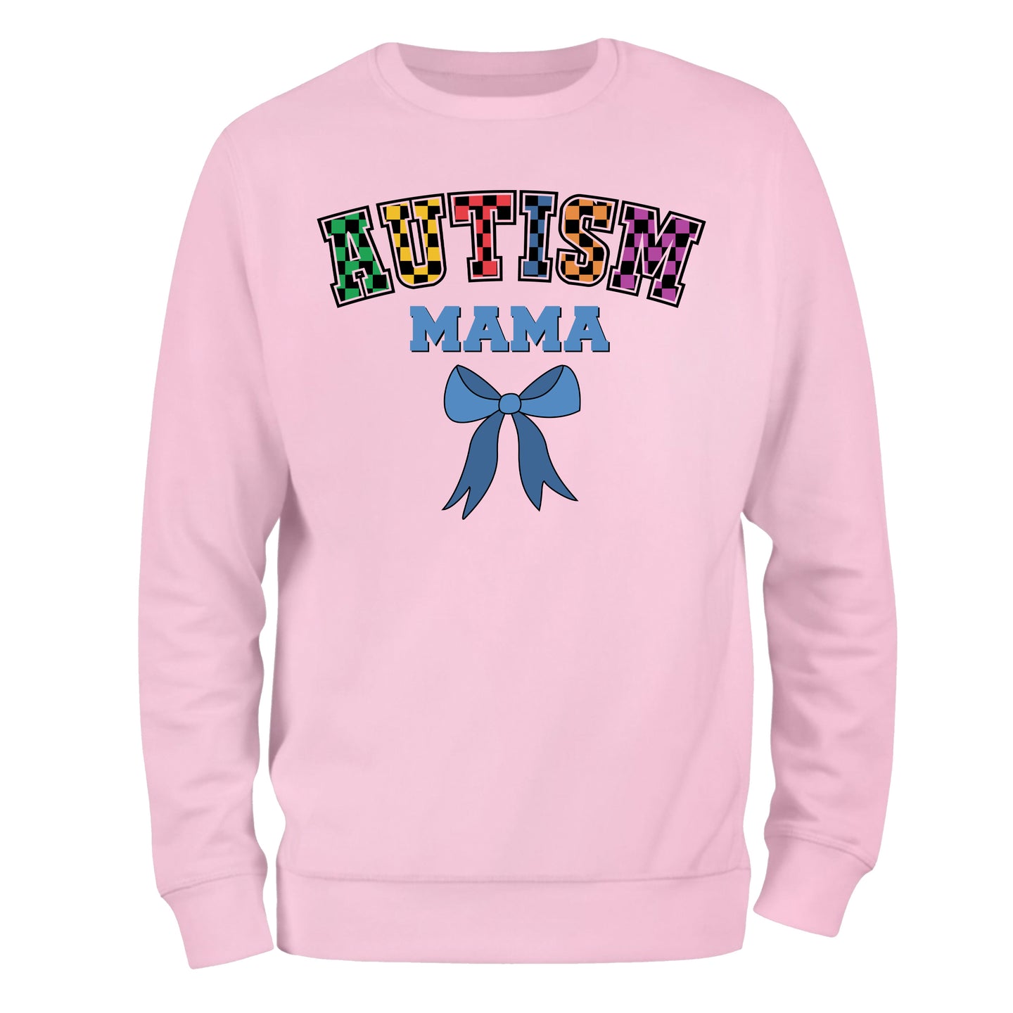 a pink sweatshirt with the words autism on it