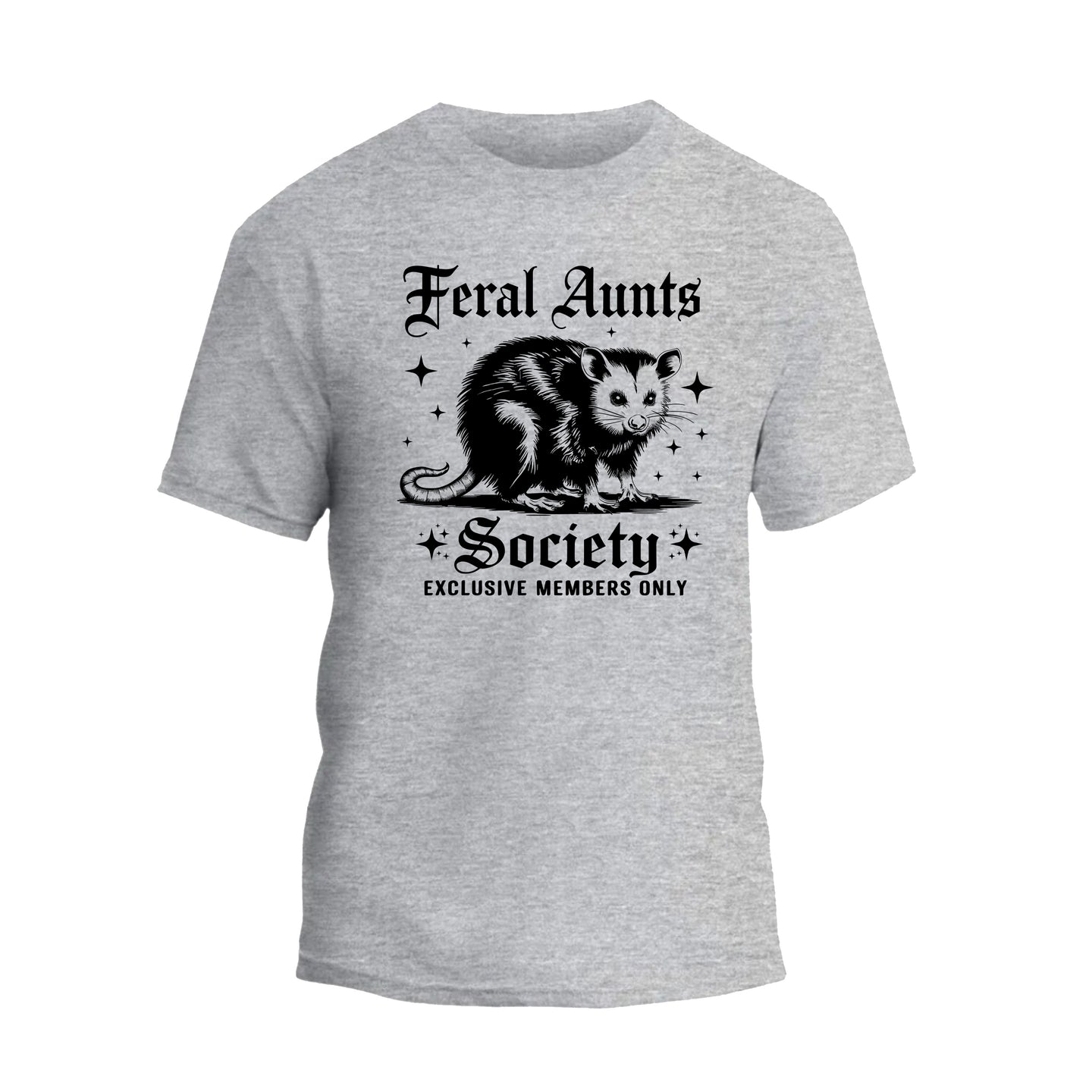 Feral Aunts Society Shirt, Funny Racoon Aunt T-shirt, Gift For Women