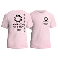 a pink t - shirt with a picture of a camera