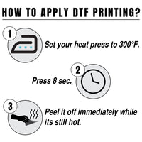 how to apply dtf printing?