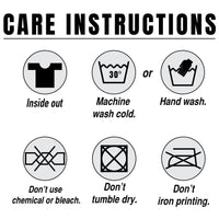 a poster with instructions on how to wash clothes