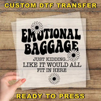 a person holding a piece of paper with the words, custom diff transferer