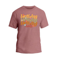 Floral Birthday Mode On Shirt, Cute Birthday Girl T-Shirt