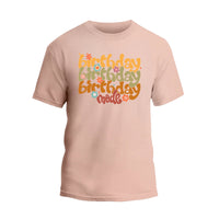 Floral Birthday Mode On Shirt, Cute Birthday Girl T-Shirt