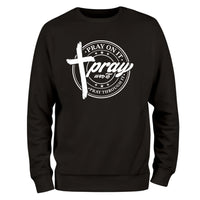 a black sweatshirt with the words today on it