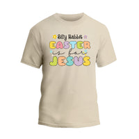 a t - shirt with the words easter jesus on it