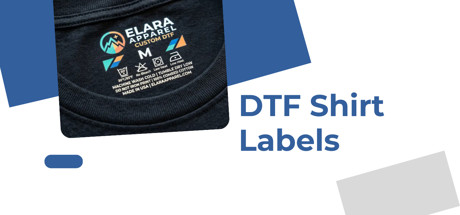 Custom DTF Shirt Labels in North Jersey: Same-Day Service at Custom Print House, Garfield NJ