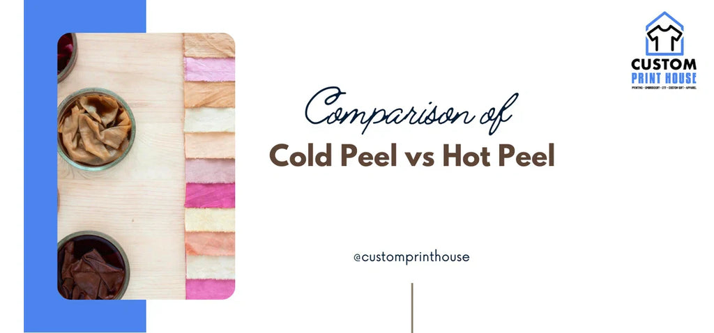 cold peel vs hot peel printing comparison 
