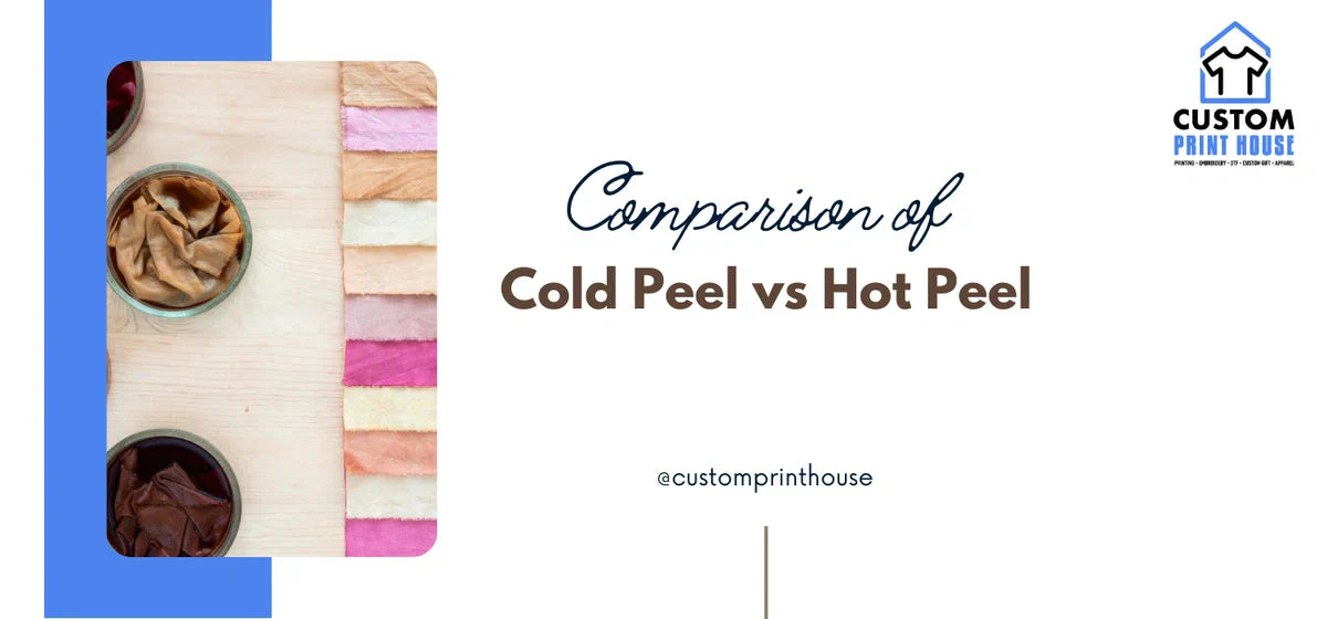 cold peel vs hot peel printing comparison 