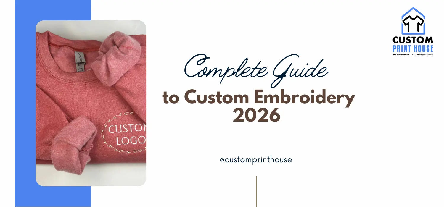 Complete Guide to Custom Embroidery 2026: Cost, Process, Best Practices ...