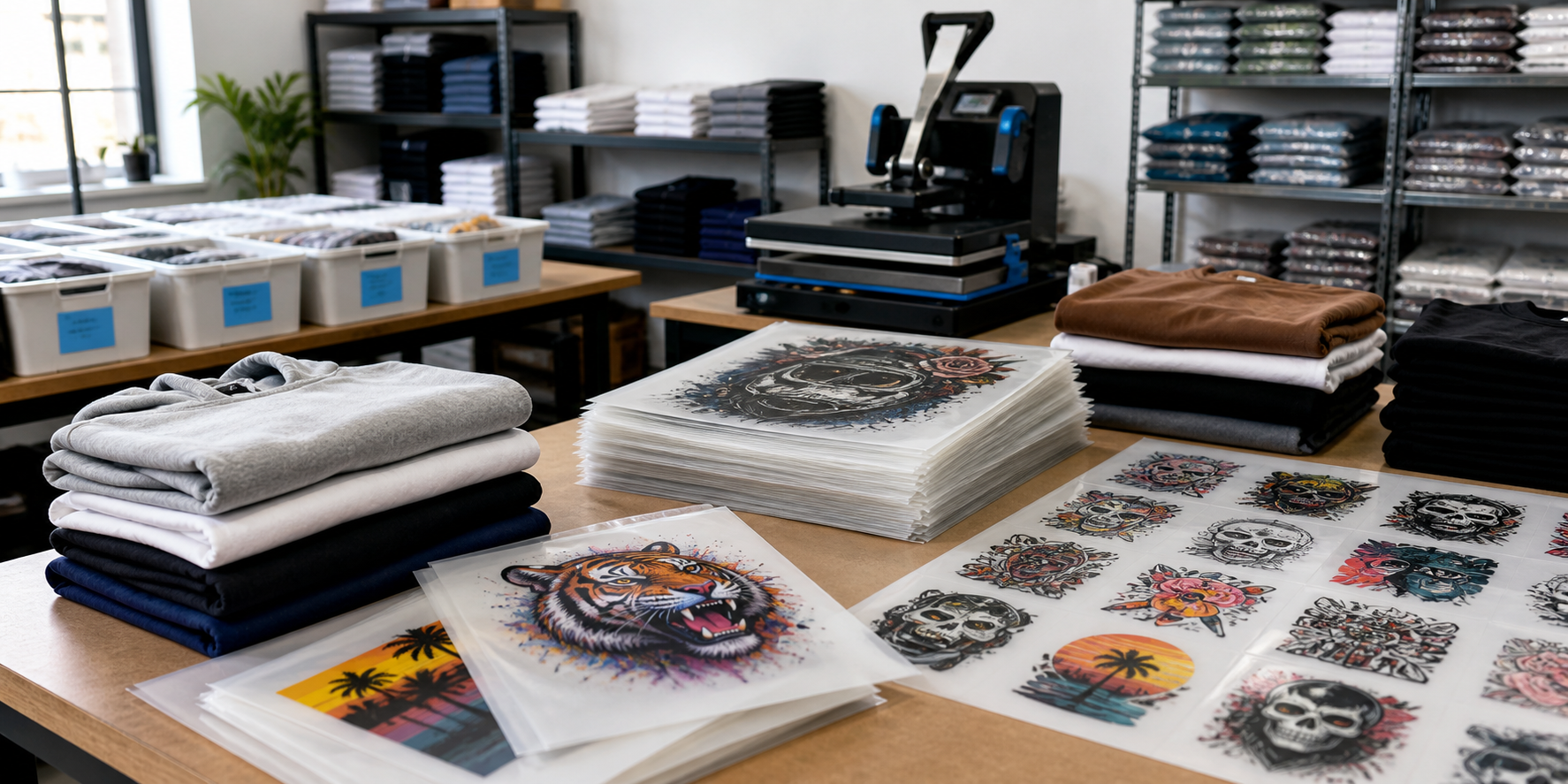 How Print Shops Can Use Wholesale DTF Transfers for Overflow Orders