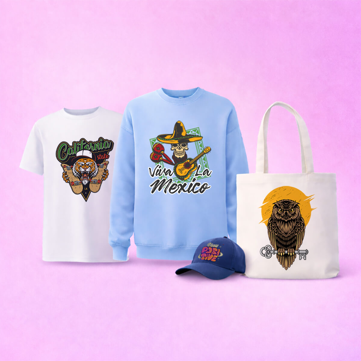DTF transfer production for local wholesale apparel orders