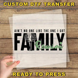 a person holding a piece of paper with the words family reunion on it