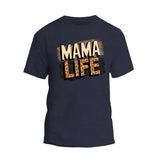 Mama Life Shirt, Lepoard Mama T-shirt, Mother's Day Gift Shirt