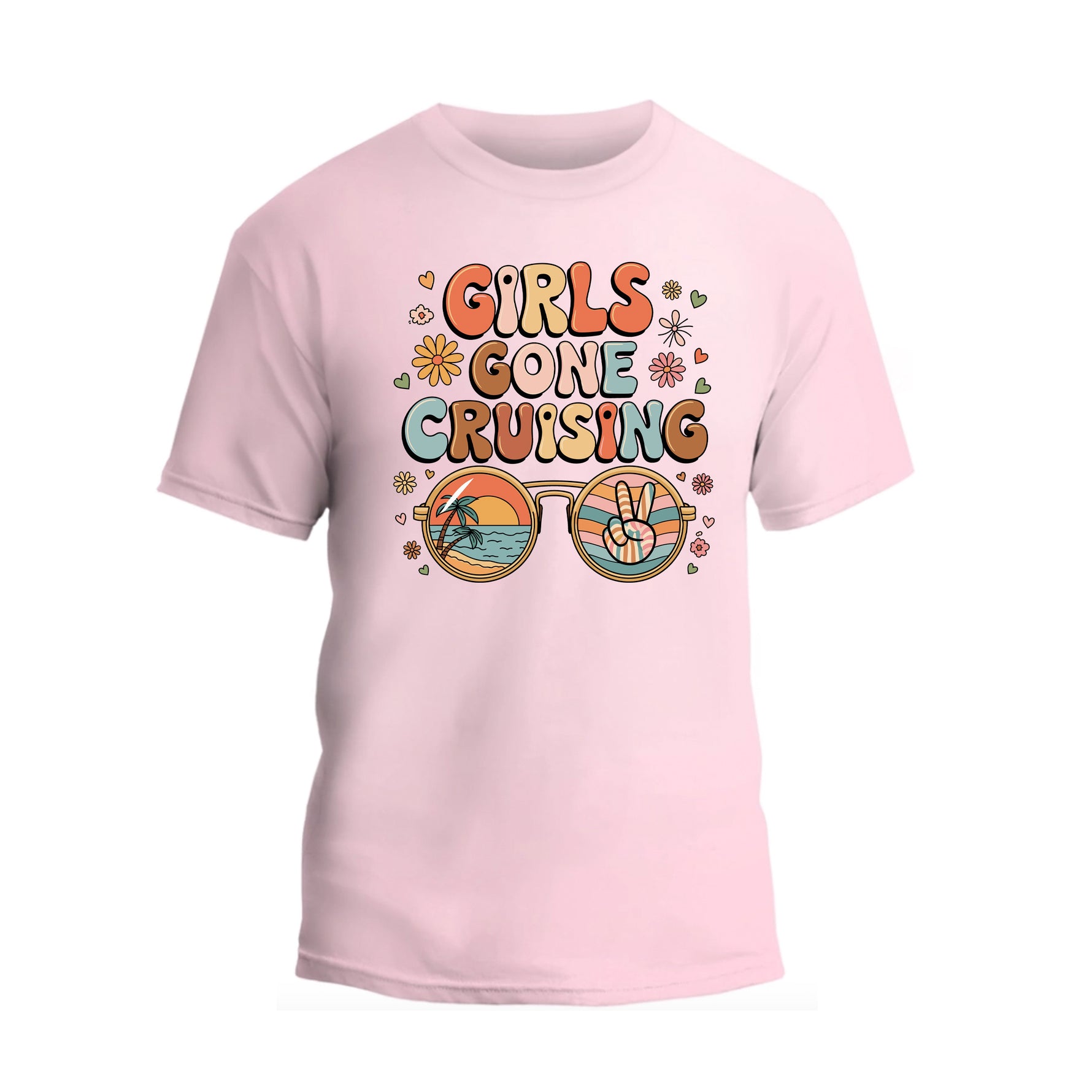 Girls Gone Cruising Shirt, Girls Trip Vacation Matching T-shirt