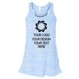 a women's tank top with a logo on it