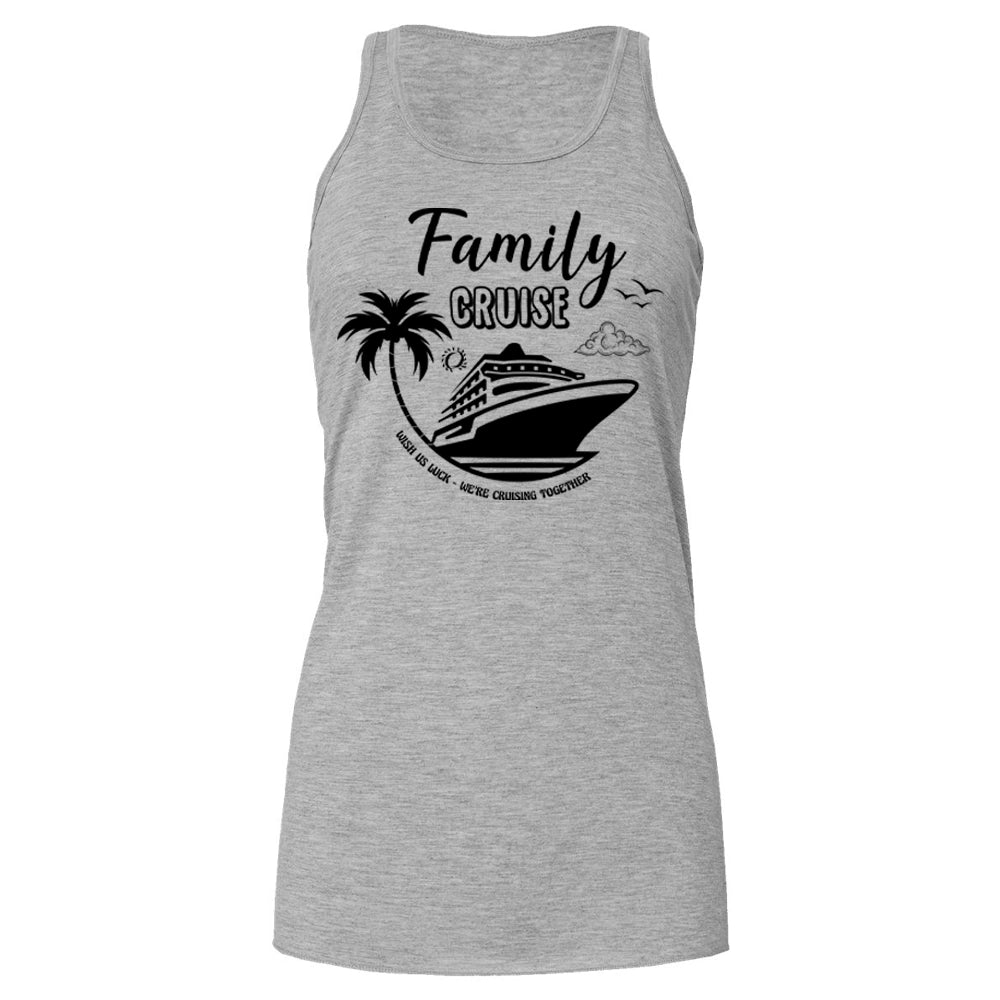 Family Cruise Women's Flowy Tank Top, We're Cruising Together Women Flowy Tank Top