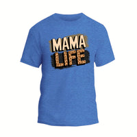 Mama Life Shirt, Lepoard Mama T-shirt, Mother's Day Gift Shirt