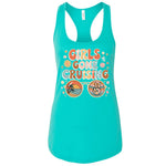 Girls Gone Cruising Women's Ideal Racerback Tank Top, Cruise Vacation Women Tank Top