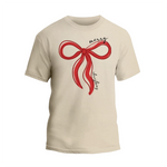 Coquette Bow Merry Christmas Shirt, Christmas Women T-shirt