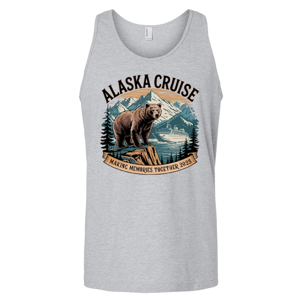 Alaska Cruise 2025 Men Jersey Tank Top, Making Memories Together Tank Top, Fine Jersey Tank Tops