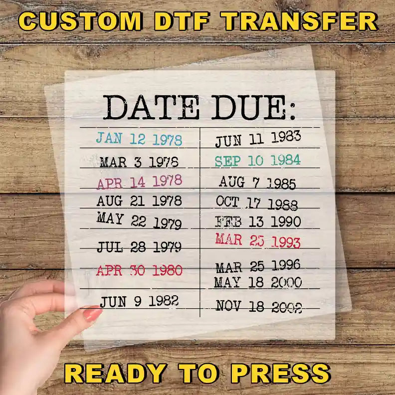 a hand holding a piece of paper with dates on it