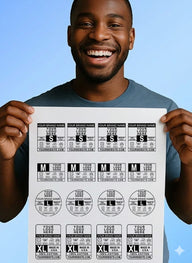 Bundle Custom DTF Shirt Label – Personalized Brand Neck Tag with Your Logo and Brand Name