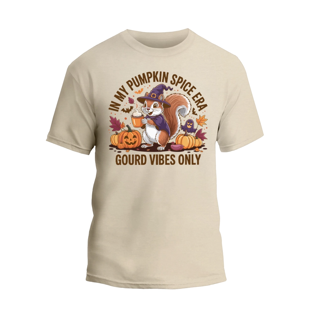 In My Pumpkin Era Shirt, Halloween Squirrel T-shirt