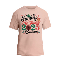 Personalized Family Christmas 2025 Shirts, Christmas Family Matching T-Shirt