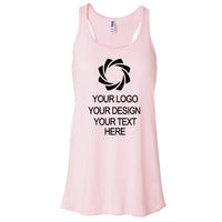 Personalized Women's Flowy Tank Top, Custom Text, Logo or Design Tank Tops