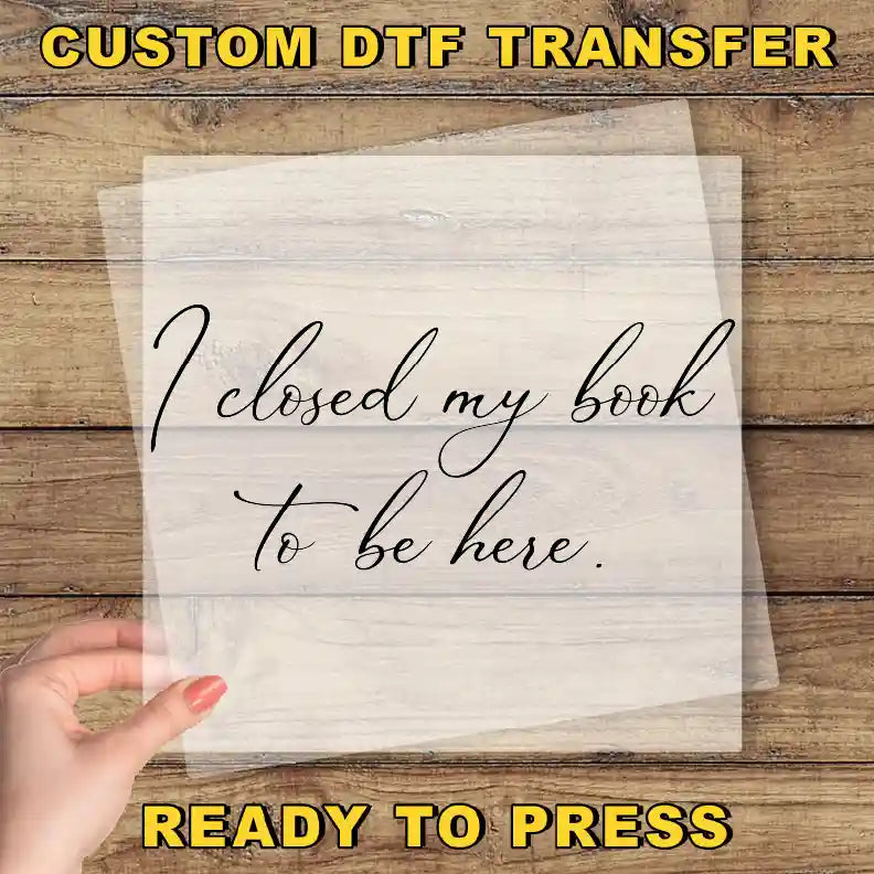 a hand holding a piece of paper with the words, custom diff transferer