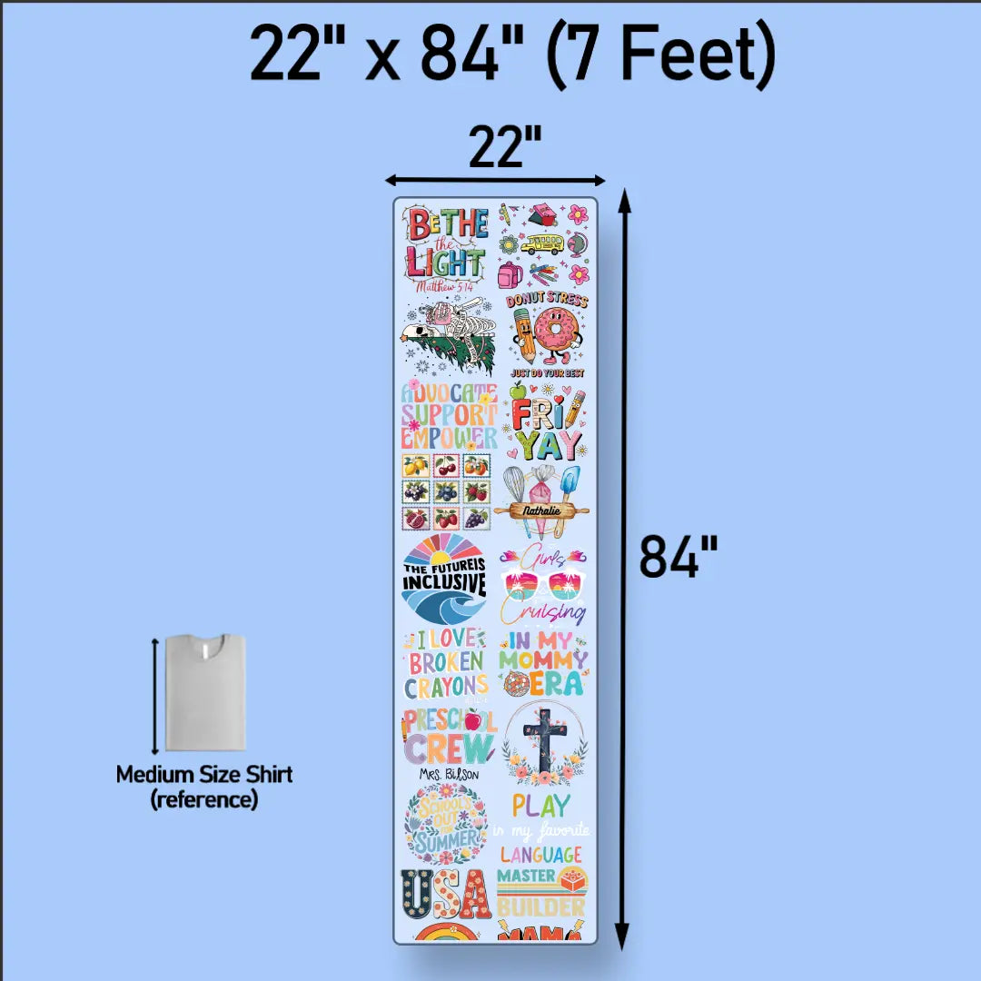 Upload DTF Gang Sheets