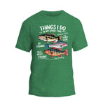Things I Do In My Spare Time Fishing T-Shirt, Funny Fishing Shirt, Father's Day Gift Tee