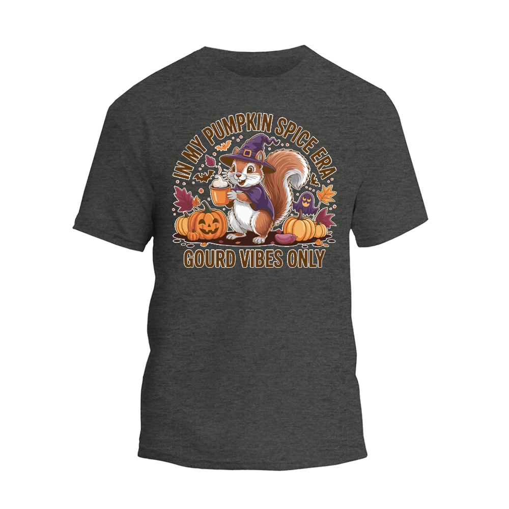 In My Pumpkin Era Shirt, Halloween Squirrel T-shirt