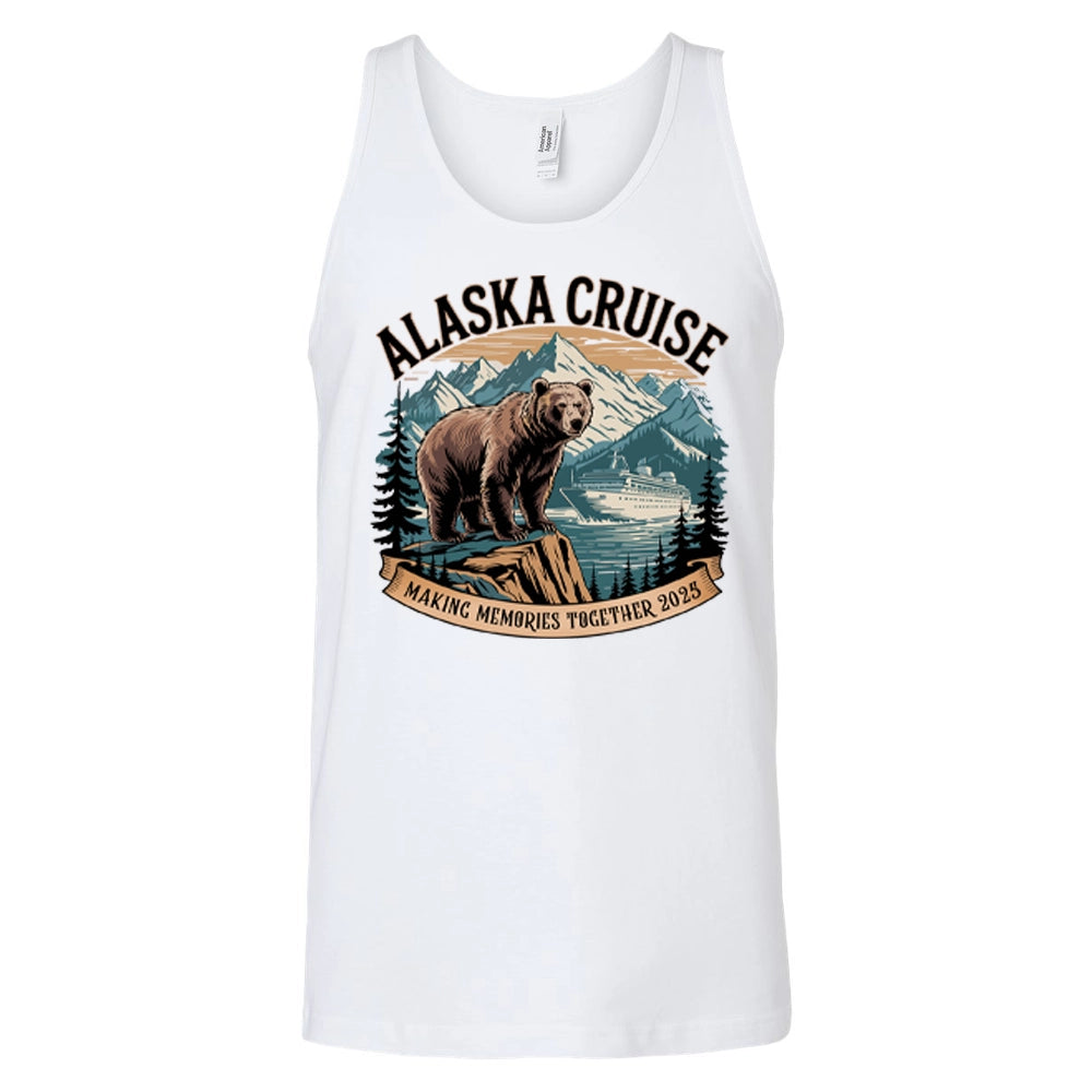 Alaska Cruise 2025 Men Jersey Tank Top, Making Memories Together Tank Top, Fine Jersey Tank Tops