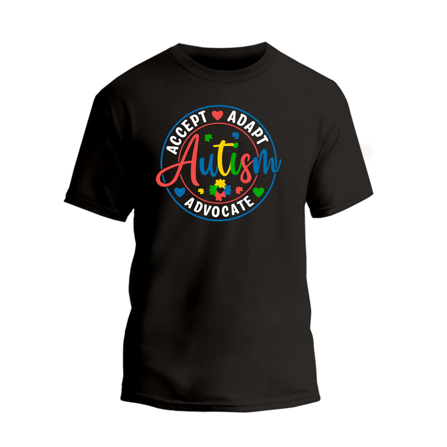 a black t - shirt with the words happy adopt an advocacy on it