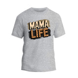 Mama Life Shirt, Lepoard Mama T-shirt, Mother's Day Gift Shirt
