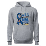 In April We Wear Blue Hoodie, Autism Awareness Hoodie