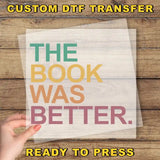 the book was better ready to press