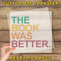 the book was better ready to press