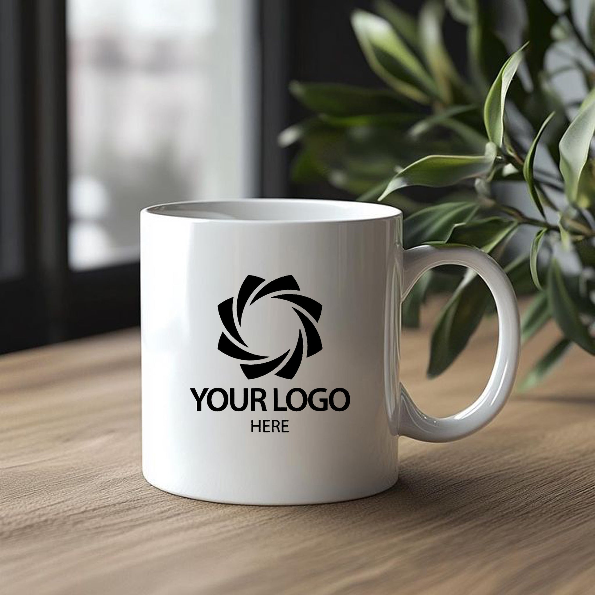 Custom Logo Mugs, Design Your Own Personalized Mug, Custom Business Logo Mugs