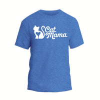 Cat Mama T-shirt, Cat Love Mom Shirt, Mother's Day Tee