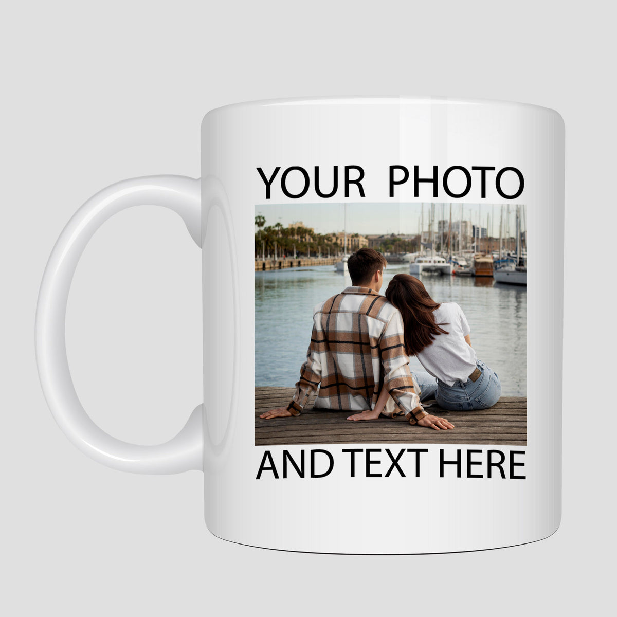 Custom Photo and Text Mugs, Personalized Mug, Gift for Her, Gifts Gor Him