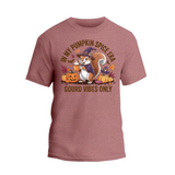 In My Pumpkin Era Shirt, Halloween Squirrel T-shirt