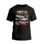 Things I Do In My Spare Time Fishing T-Shirt, Funny Fishing Shirt, Father's Day Gift Tee