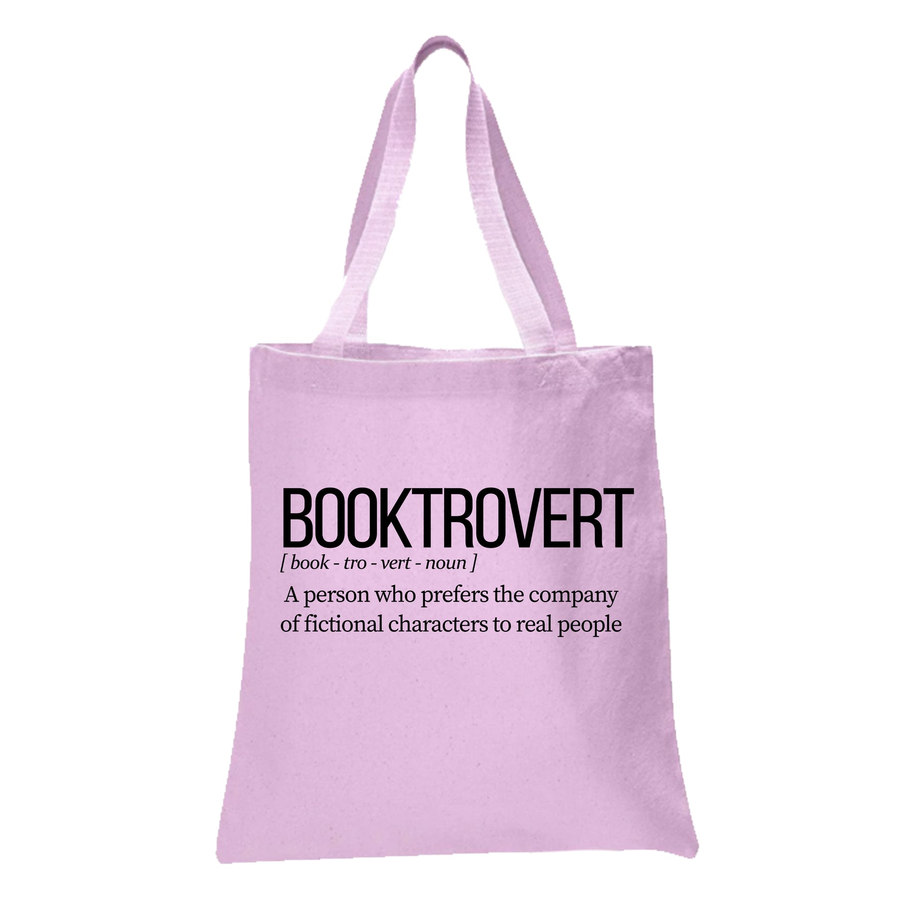 Booktrovert Definition Tote Bag, Women Tote Bag